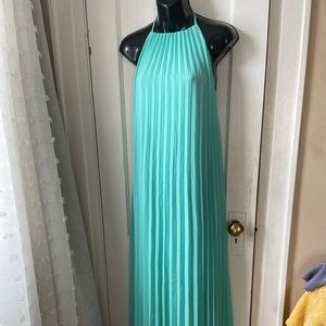 Maxi pleated dress
